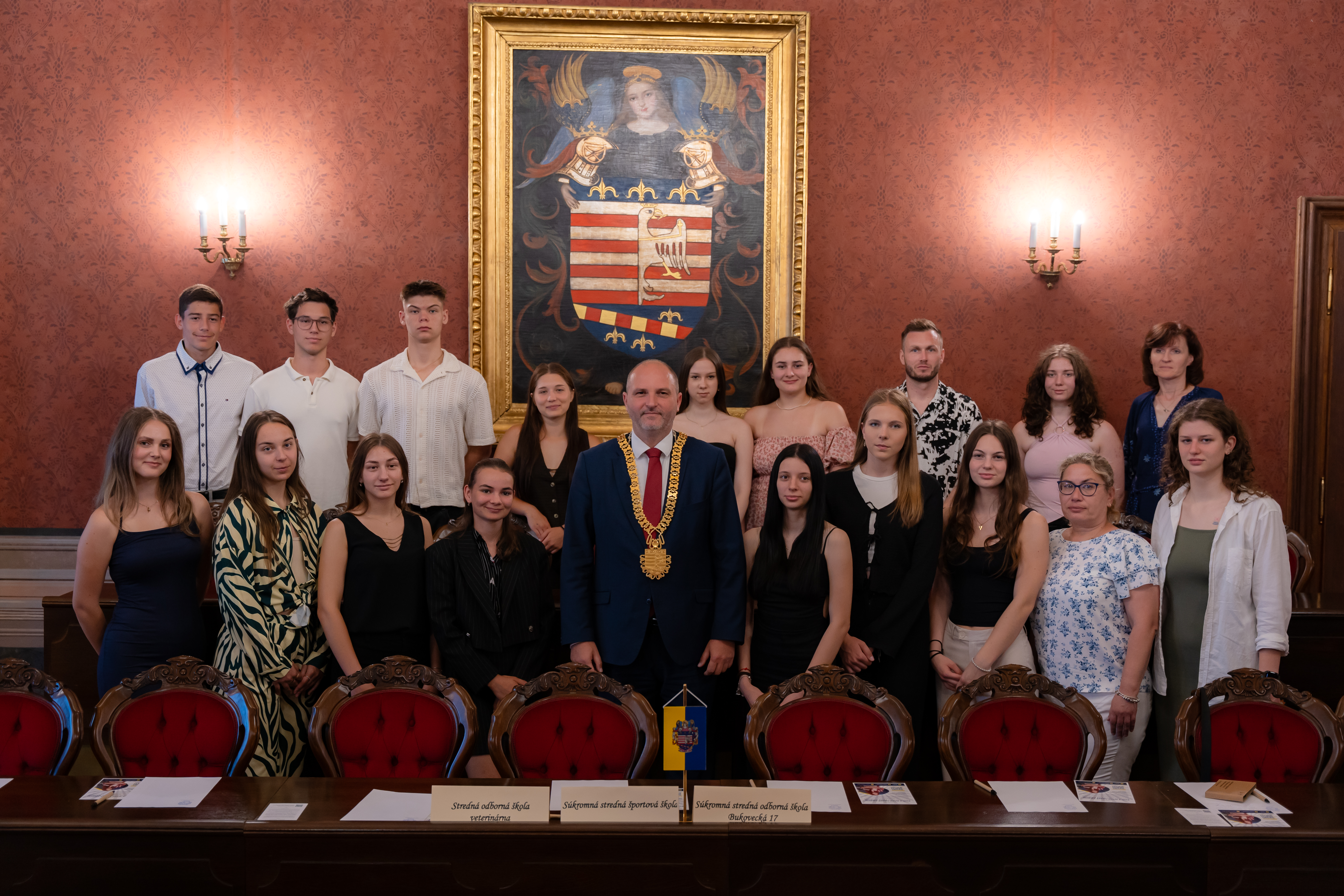 Prijatie studentov v Historickej radnici-18